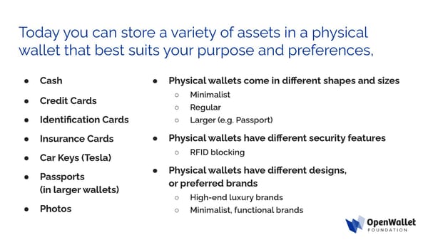 OpenWallet Foundation Overview | Upload & Go - Page 4
